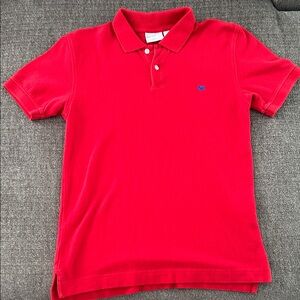Aeropostale Red Mens Polo